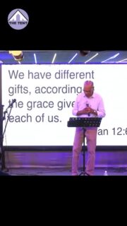 “We have different gifts, according to the grace given to each of us. If your gift is prophesying, then prophesy in accordance with your faith”
Romans 12:6 NIV
