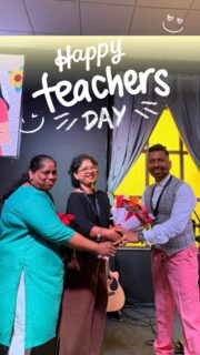 Who has been a teacher in your life? 🤍

Maybe it was a parent, a friend, a mentor, the Holy Spirit or even a season of life.

Think about the people who have shaped you, taught you, and left an impact, big or small.

Here’s to all the teachers who have made a difference. ❤️
Happy Teachers’ Day! ✨